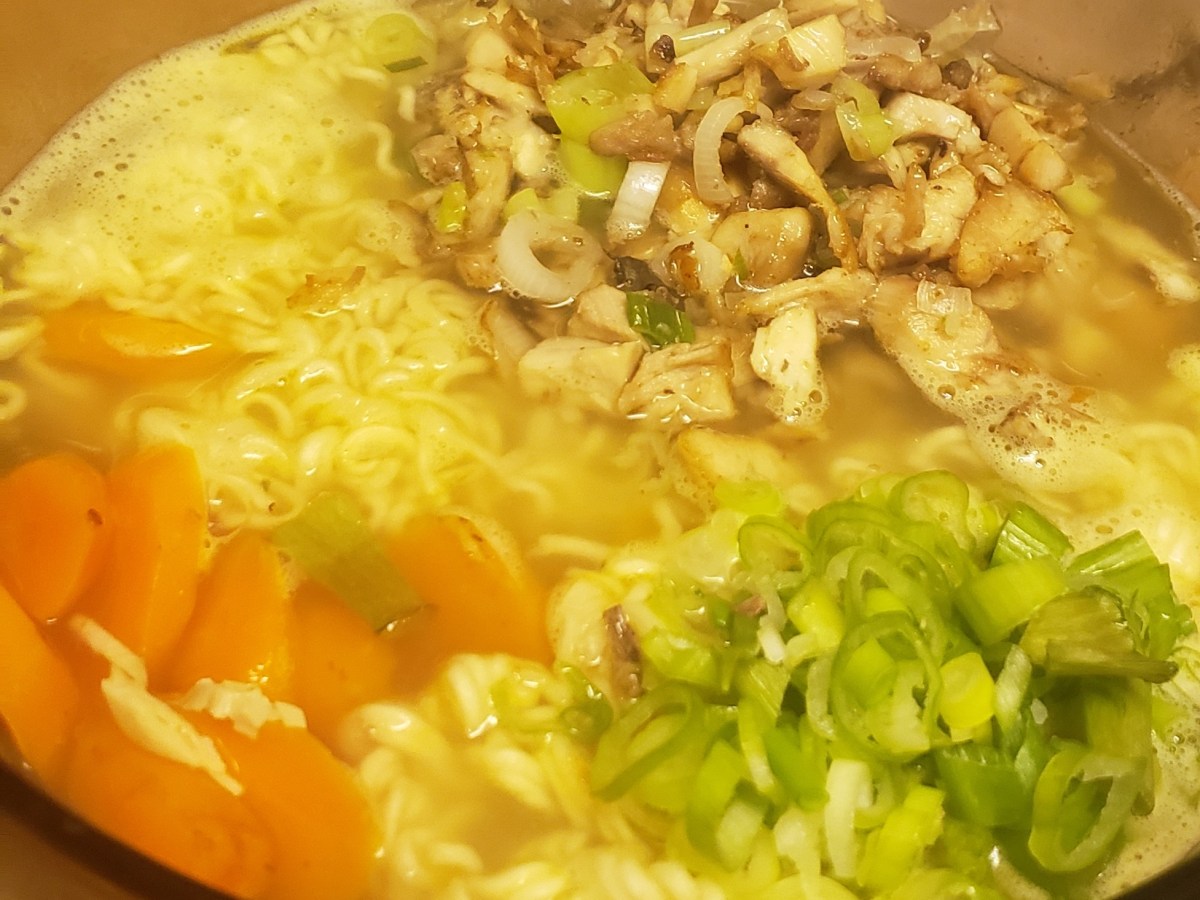 Recipe: Leftover Garlic Chicken&nbsp;Ramen